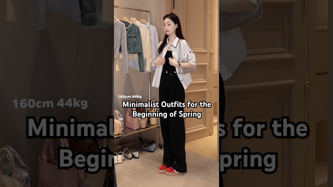 Minimalist Outfits for the Beginning of Spring. #ootd #outfitideas #fashion #outfit #style #stylish