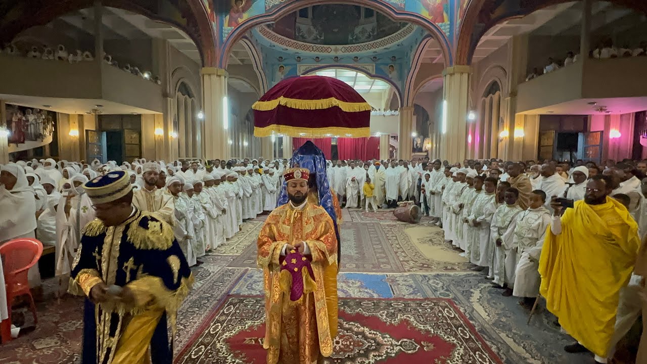 ተመልከቱ ይህን ድንቅ ጉዞ ከቤተልሄም እስከ ቀራንዬ ጉዞ በሆሳዕና ዕለት በደብረ መዊዕ አቅዱስ ሚካኤል ካቴድራል