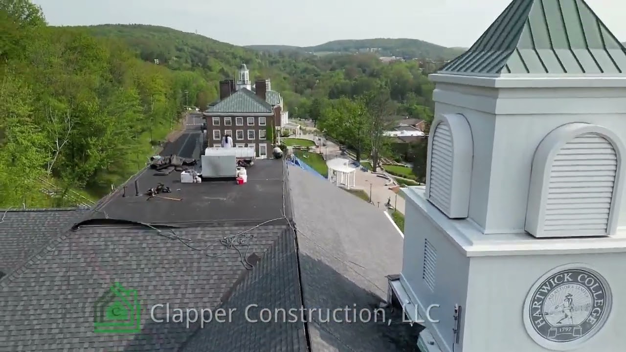 Hartwick College Roofing Project by Clapper Construction, LLC