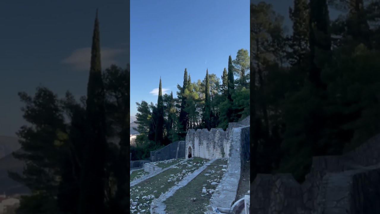 Partisan Memorial Cemetery #mostar #bosnia #travel #travelvlog #travel #history