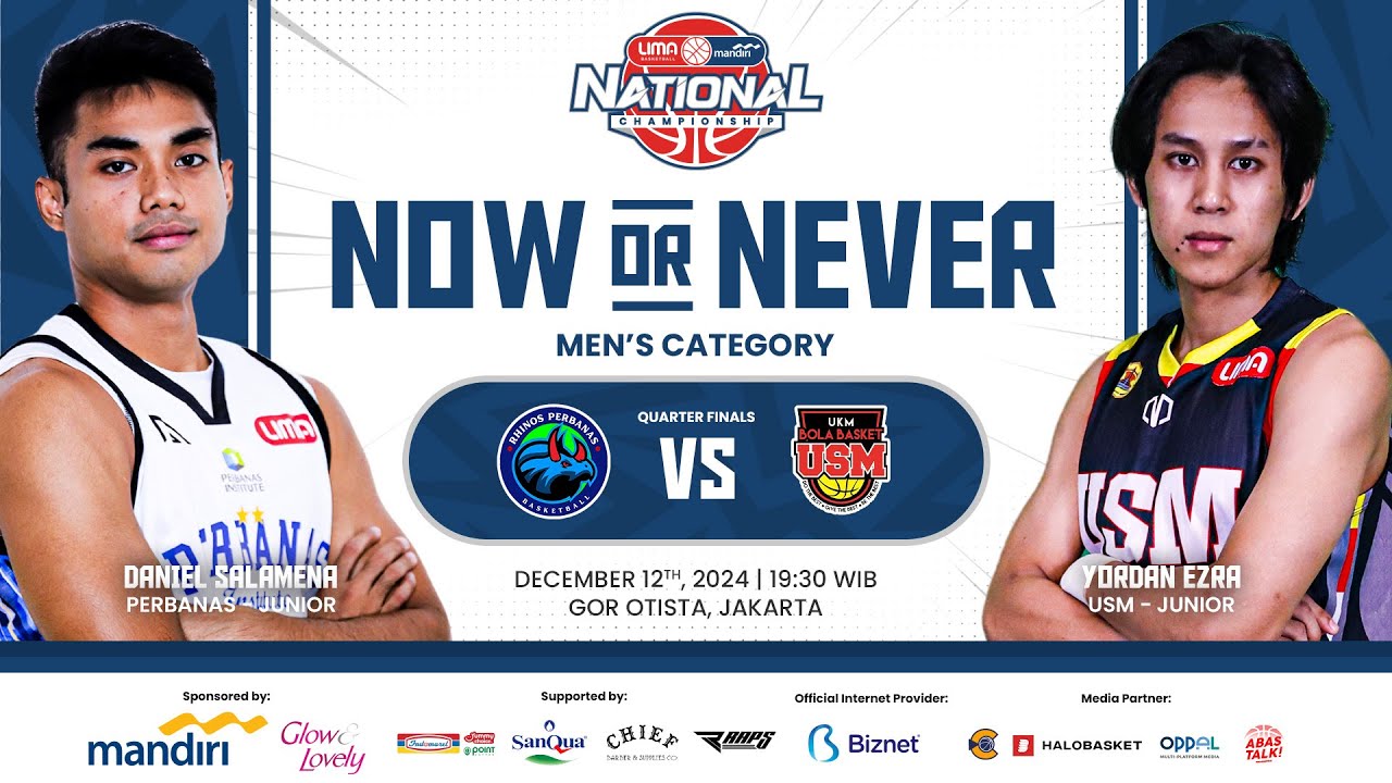 PERBANAS vs USM | QUARTER FINALS Men's category | LIMANAS 2024 | Dec 12