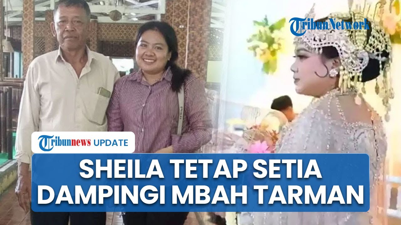 Sheila Tetap Setia Dampingi Mbah Tarman meski Suami Resmi Ditahan Perkara Cek Rp 3 Miliar Palsu