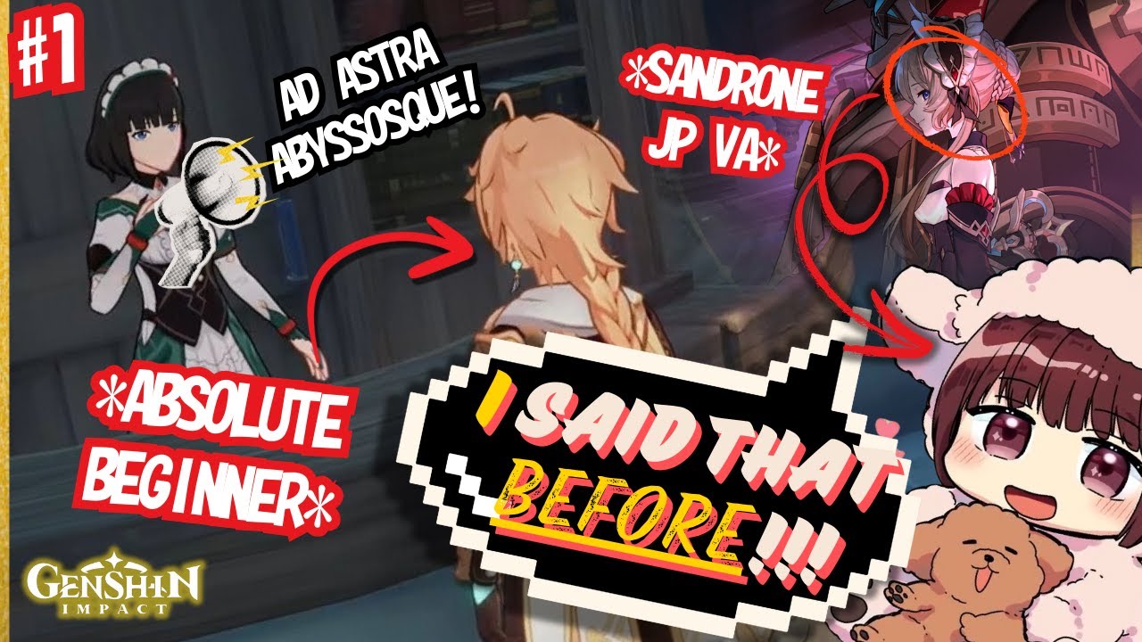 Sandrone JP VA MEETS Katheryn In-Game For the FIRST TIME! | Mariko Honda Genshin Stream (ENG SUB)