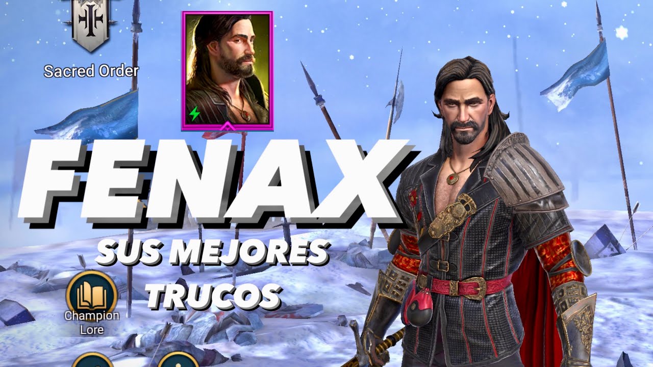 GUÍA DEFINITIVA de FENAX, NUKER ÉPICO para ARENAS - RAID: Shadow Legends