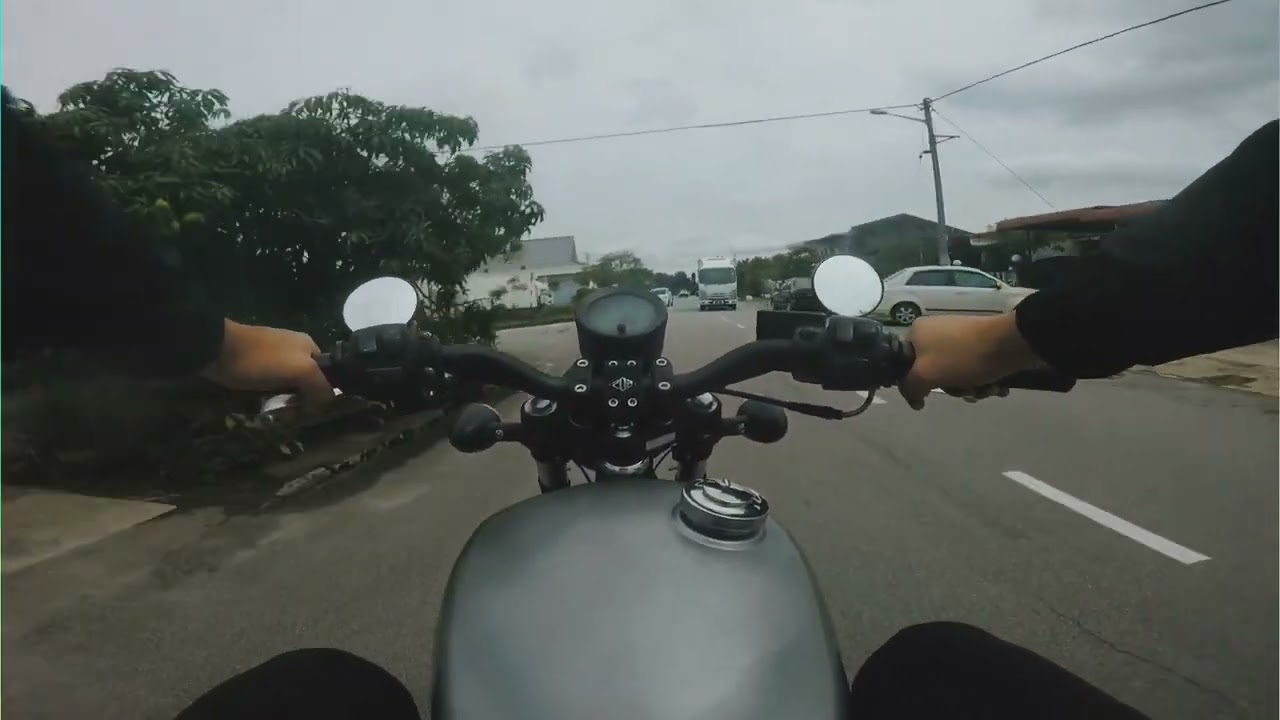 Keeway K-light 202 Short Test mod Exhaust