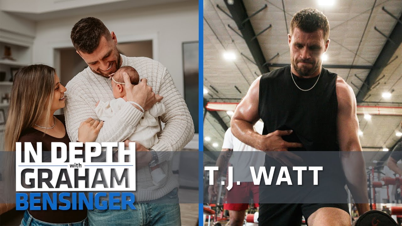 T.J. Watt’s offseason: Diet, dumbbells and diapers