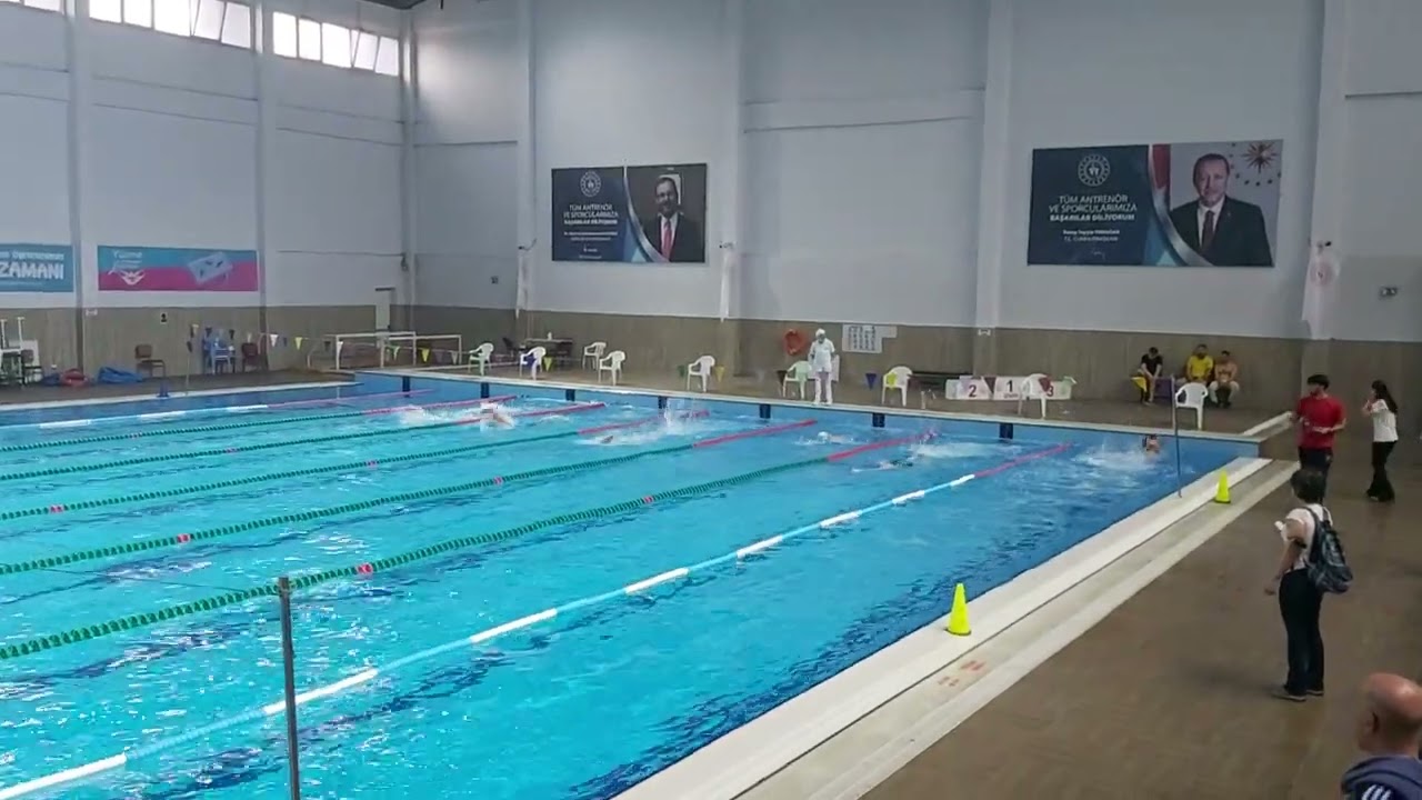 Artun Özdemir Tössfed İl Şampiyonası 7.4.2022 100m serbest birincilik🥰💙🙏🏊‍♂️✌