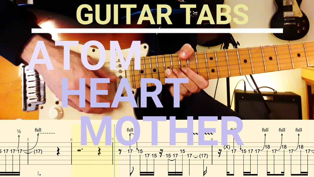 Atom Heart Mother/Breast Milky/Funky Dung Pink Floyd Cover | Guitar Tab | Lesson | Tutorial