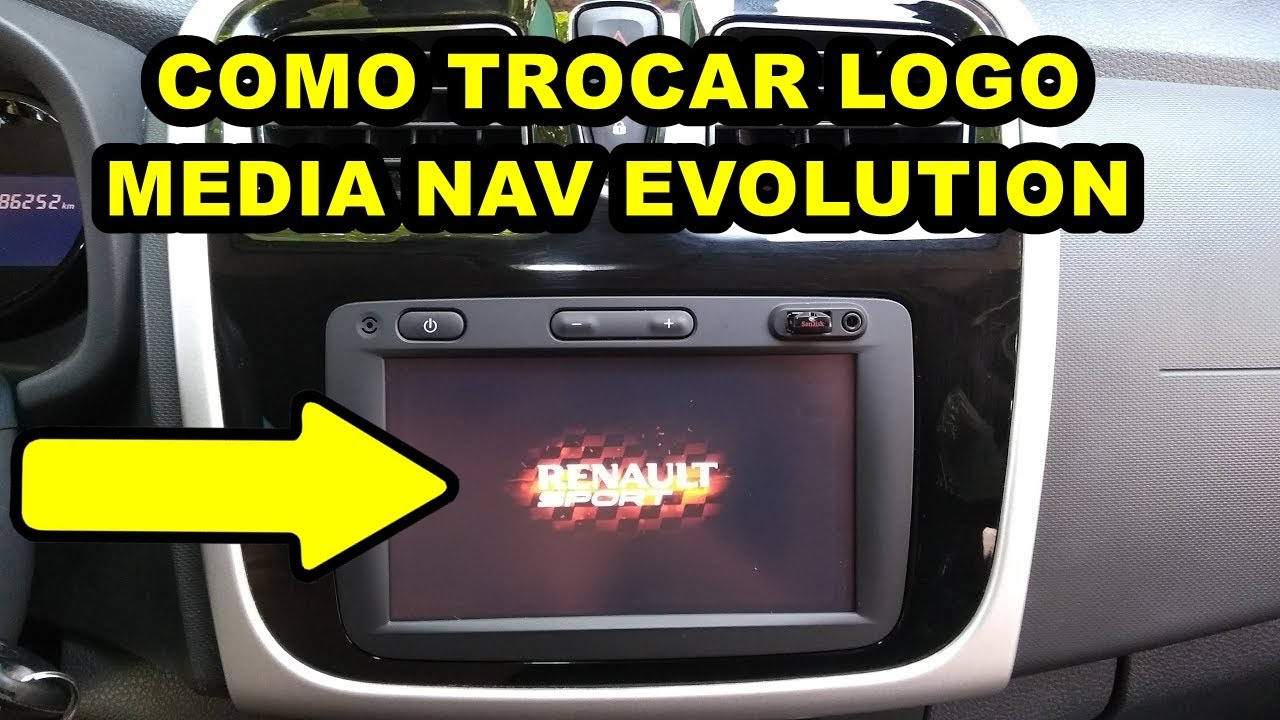 COMO ALTERAR LOGO DE INICIALIZAÇÃO MEDIA NAV EVOLUTION 9.1.3