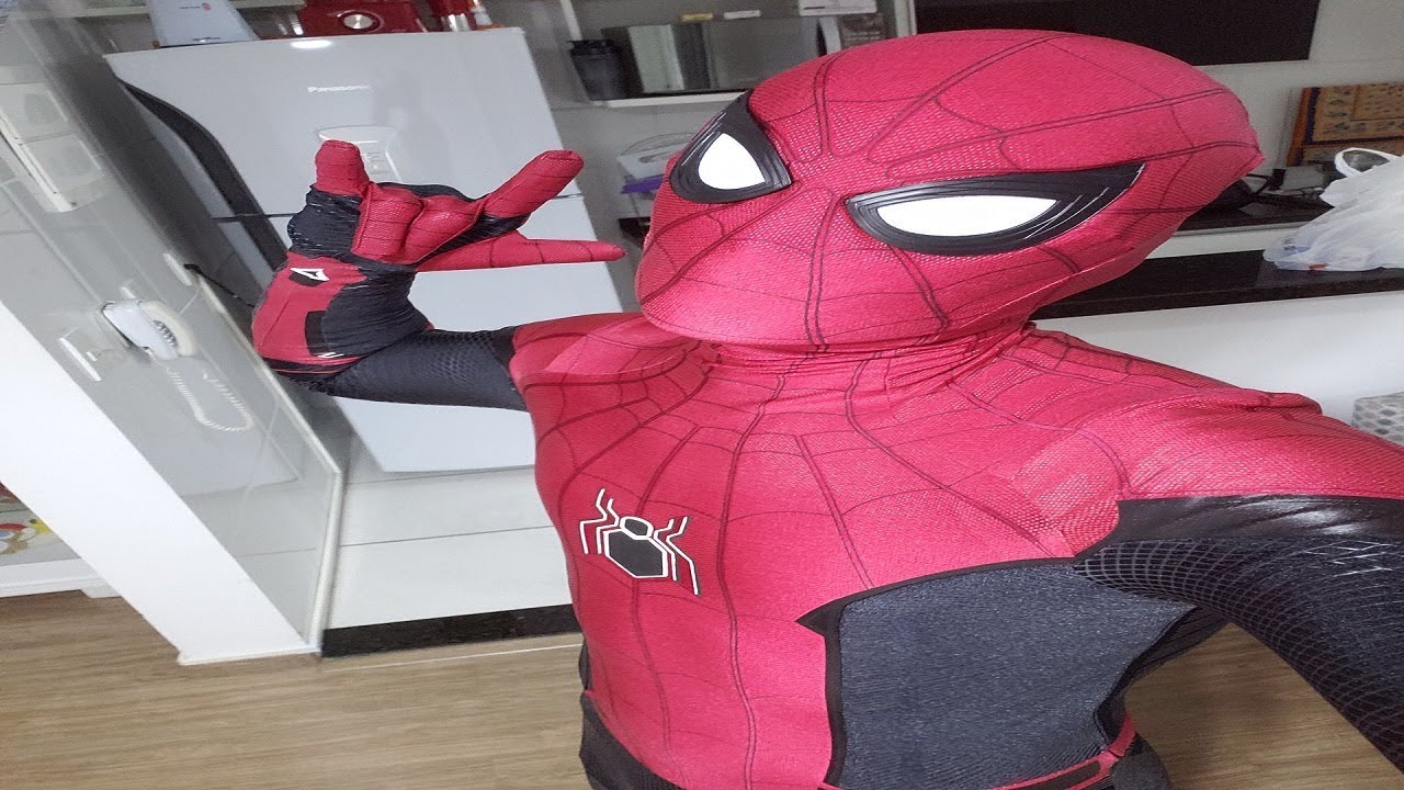 LONGE DE CASA - UNBOXING DA RÉPLICA DO TRAJE DO FILME HOMEM ARANHA LONGE DE CASA - BR SPIDER