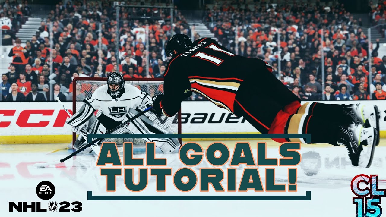 HOW TO SCORE EVERY GOAL IN NHL 23! Goal Tutorial