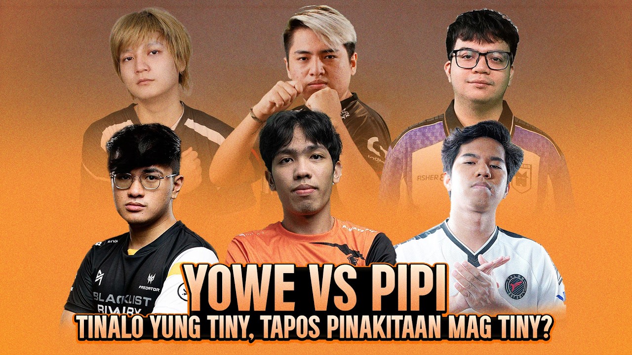 YOWE VS PIPI - DALAWANG BESES NAG HARAP SA MID! TINALO YUNG TINY, TAPOS PINAKITAAN MAG TINY?