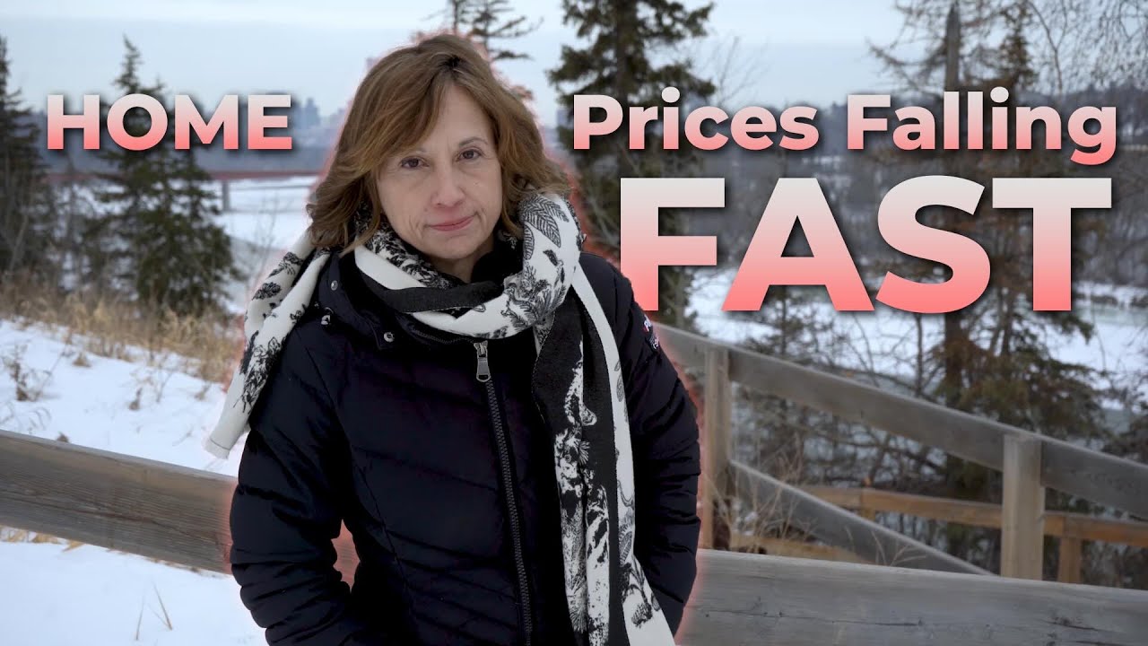 House Prices Falling Fast In Edmonton -Finally A Buyer's Market??