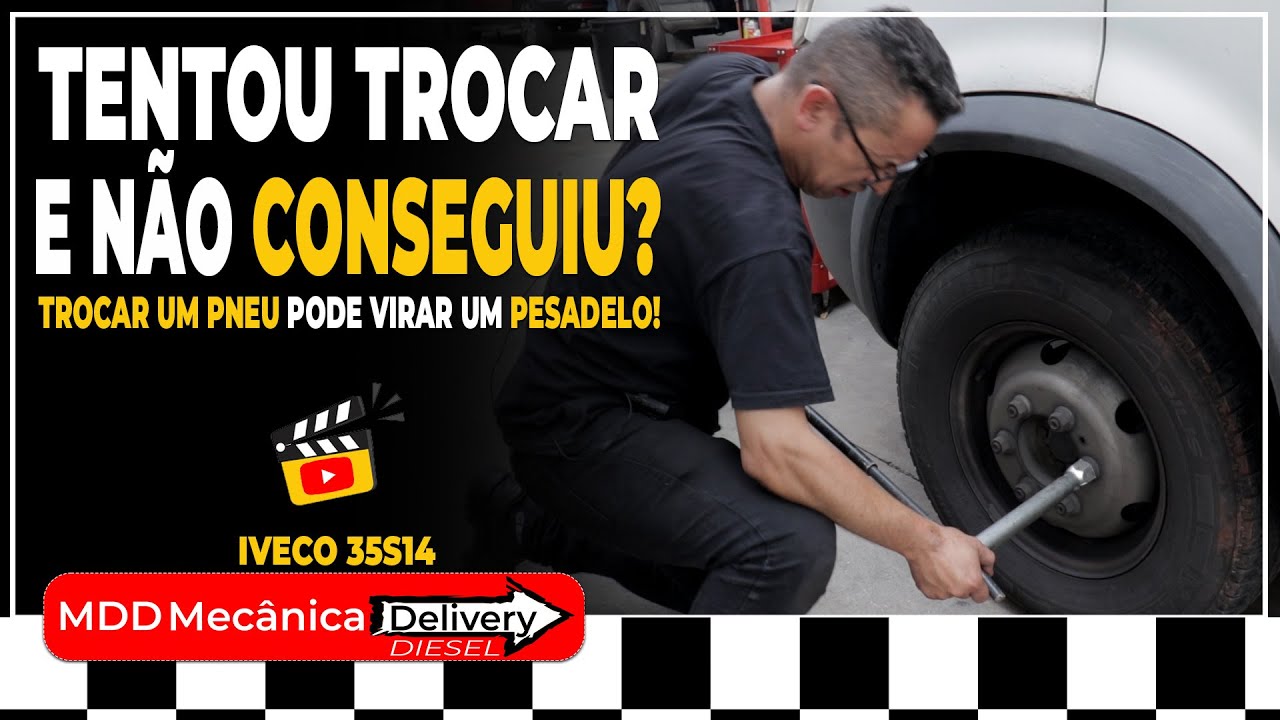 NÃO CONSEGUIU TROCAR O PNEU DA SUA IVECO NÃO TENTE ANTES DE ASSISTIR ESSE VÍDEO