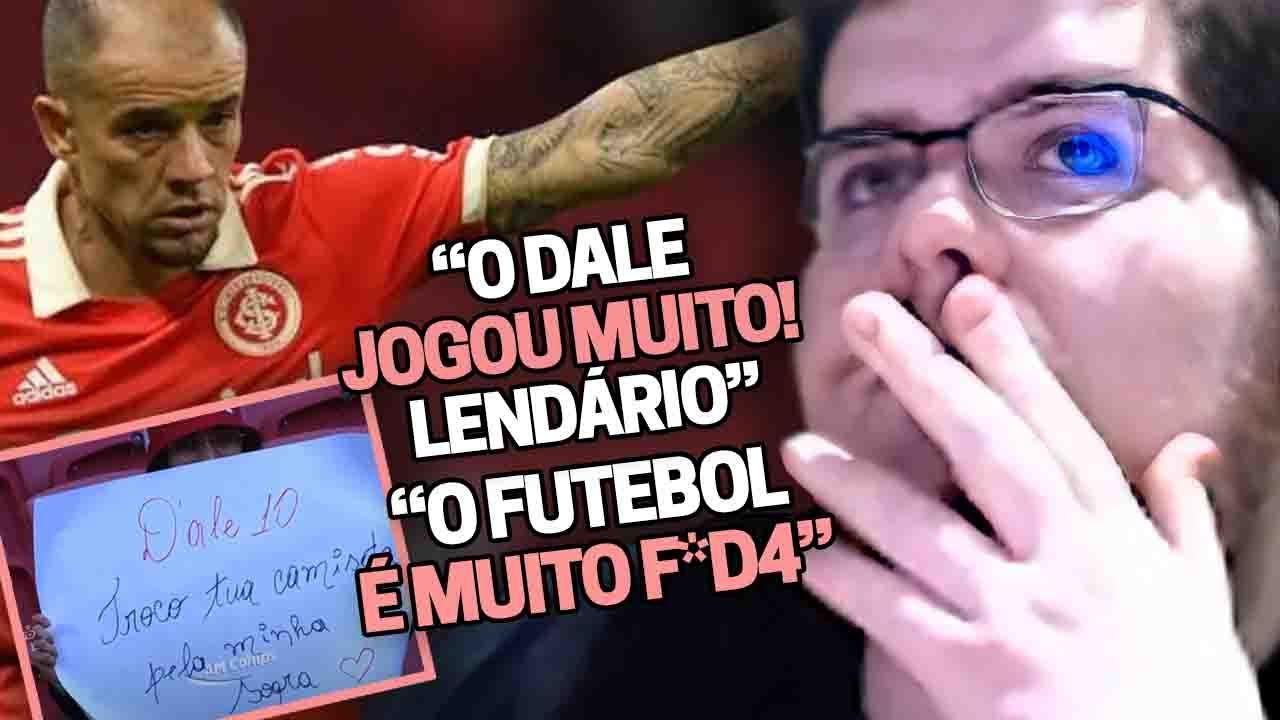 CASIMIRO REAGE: DESPEDIDA DO D'ALESSANDRO (O ÚLTIMO JOGO) | Cortes do Casimito