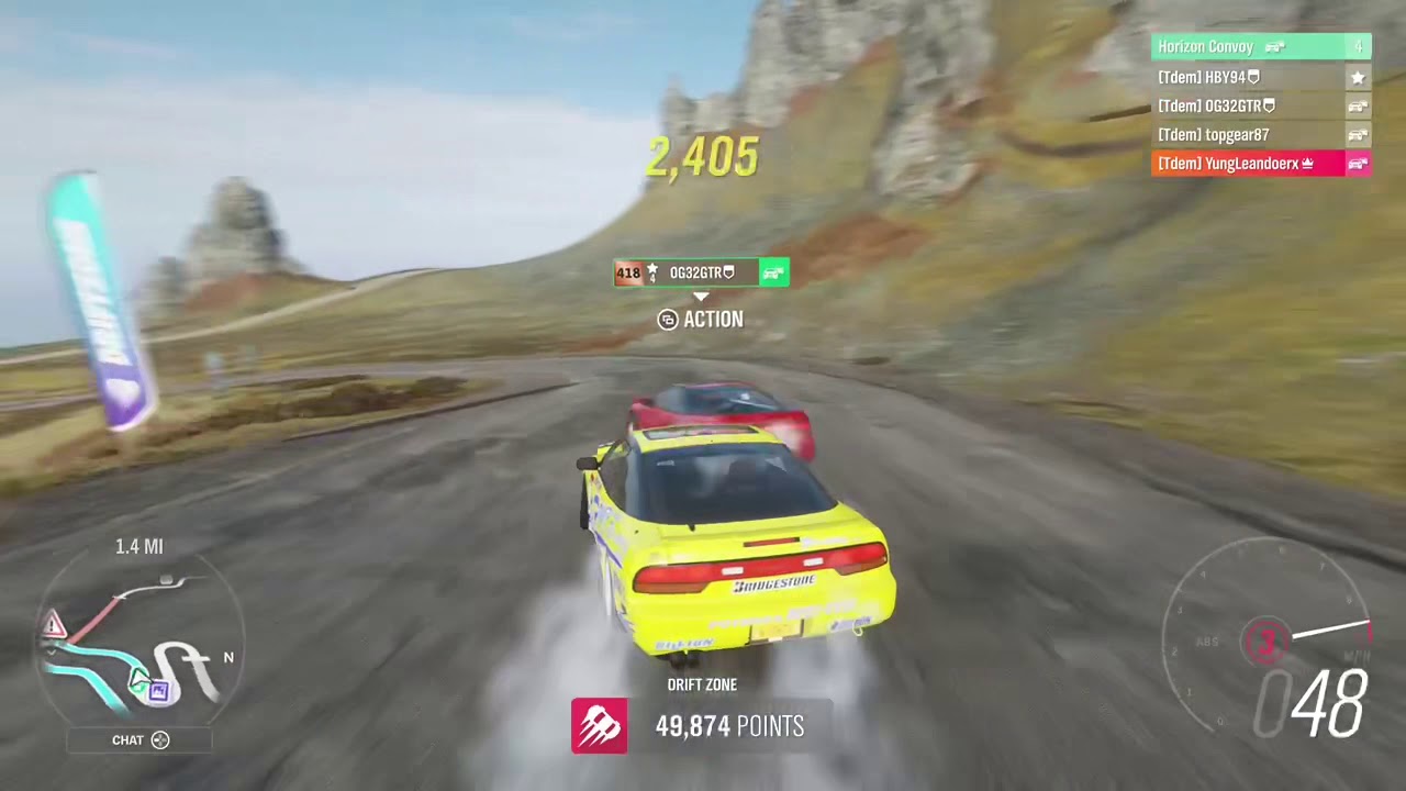 Tandem run downhill ft. The best of the best