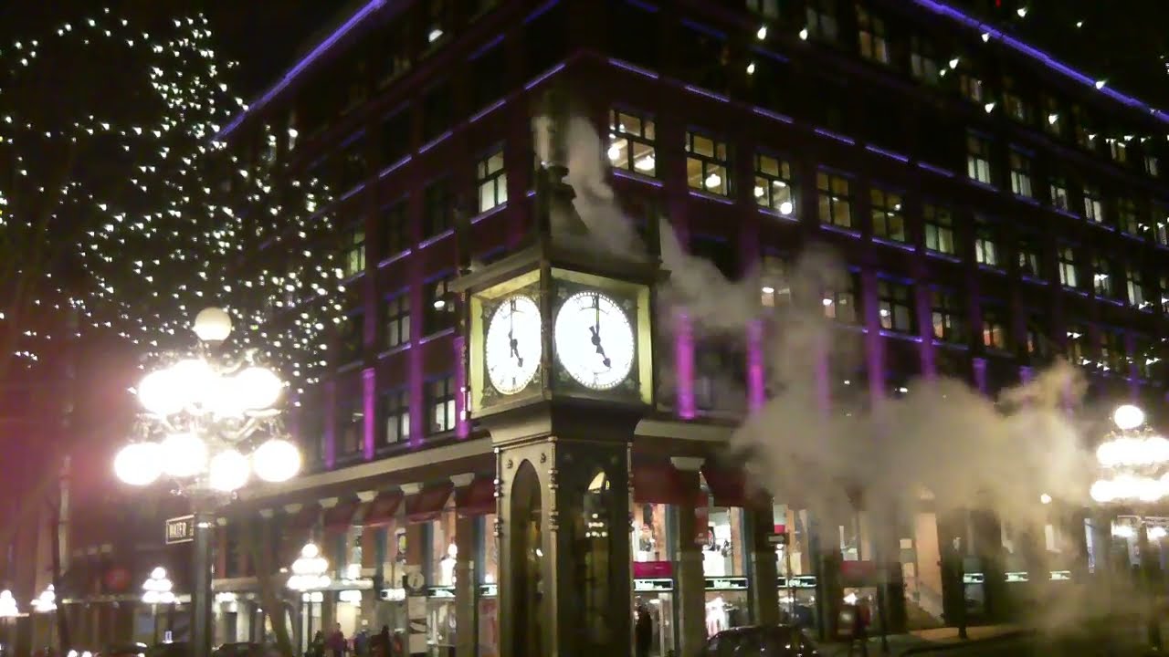 Steam Clock Gas Town Vancouver