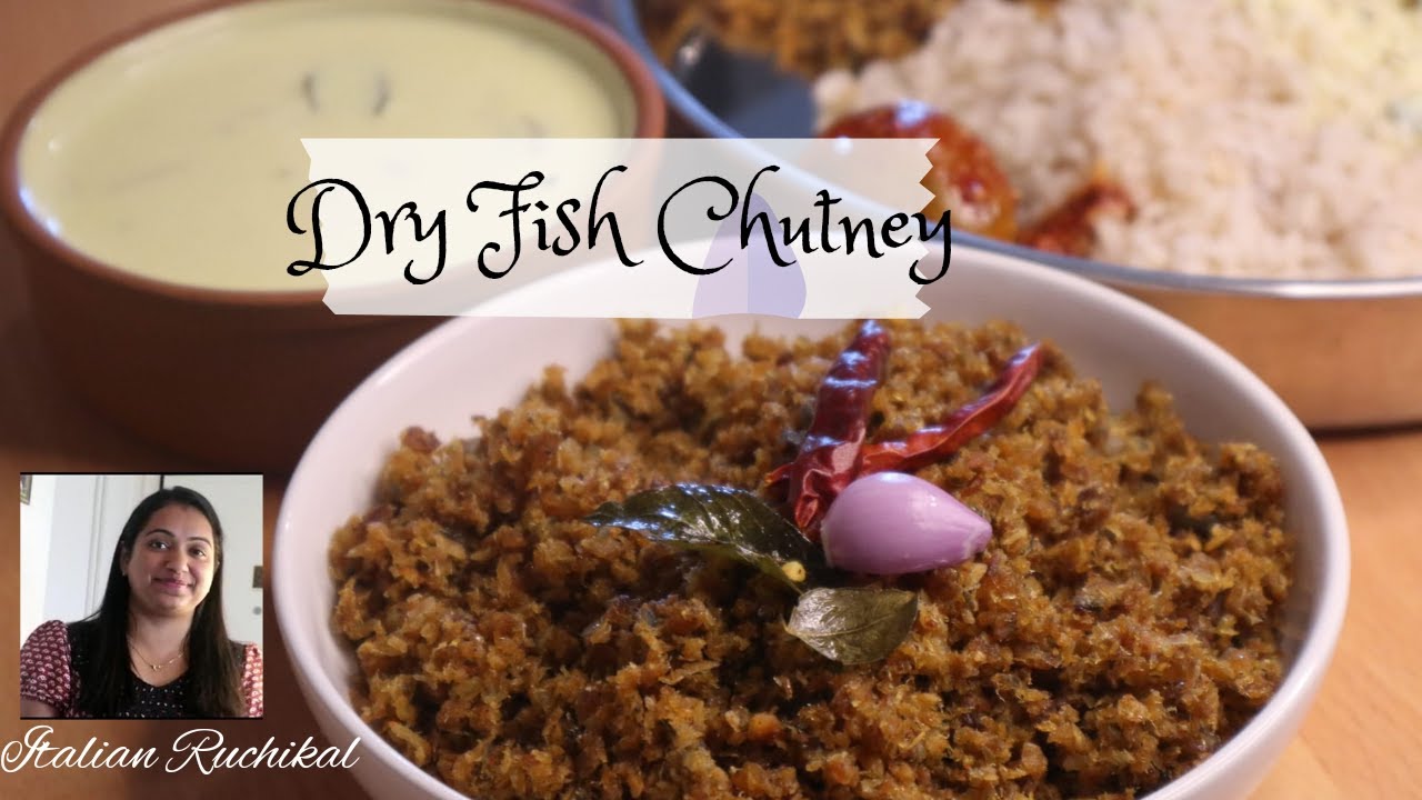 Unakka Meen Chammanthi | Dry Fish Chutney Kerala Style | Dry Shark | Unakka Meen Podi |