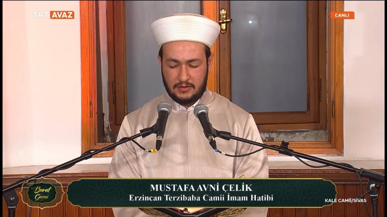 Hafız Mustafa Avni ÇELİK - TRT AVAZ - Berat Gecesi Özel Programı