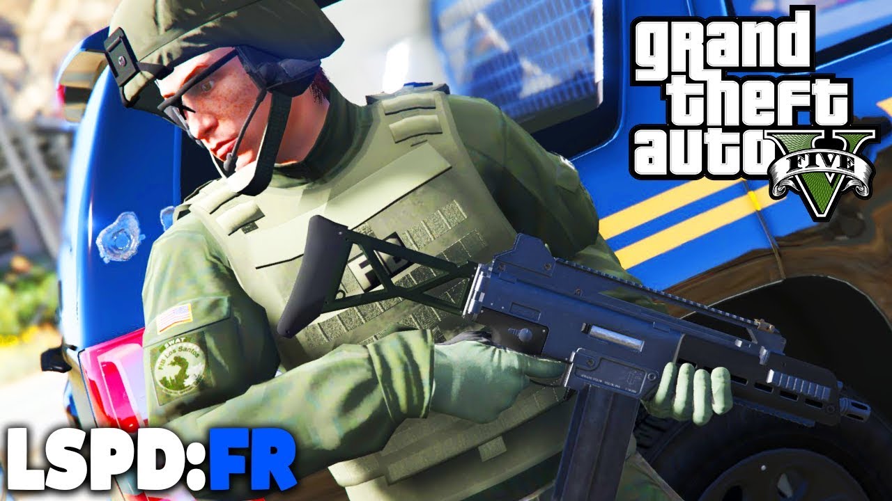 GTA 5 LSPD:FR - FIB Spezialeinheit! SWAT - Deutsch - Polizei Mod #62 Grand Theft Auto V