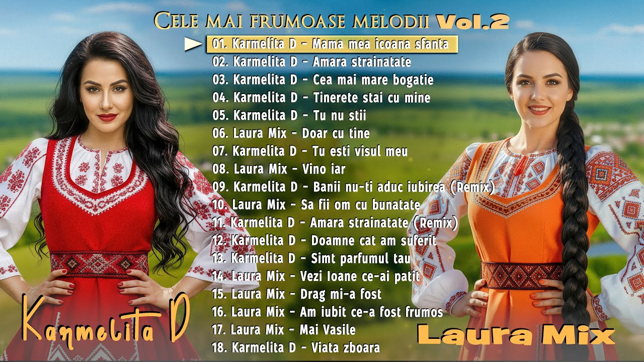 Karmelita D & Laura Mix - Cele mai frumoase melodii. Vol.2