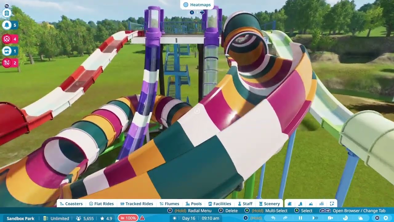 Super tube water slide 