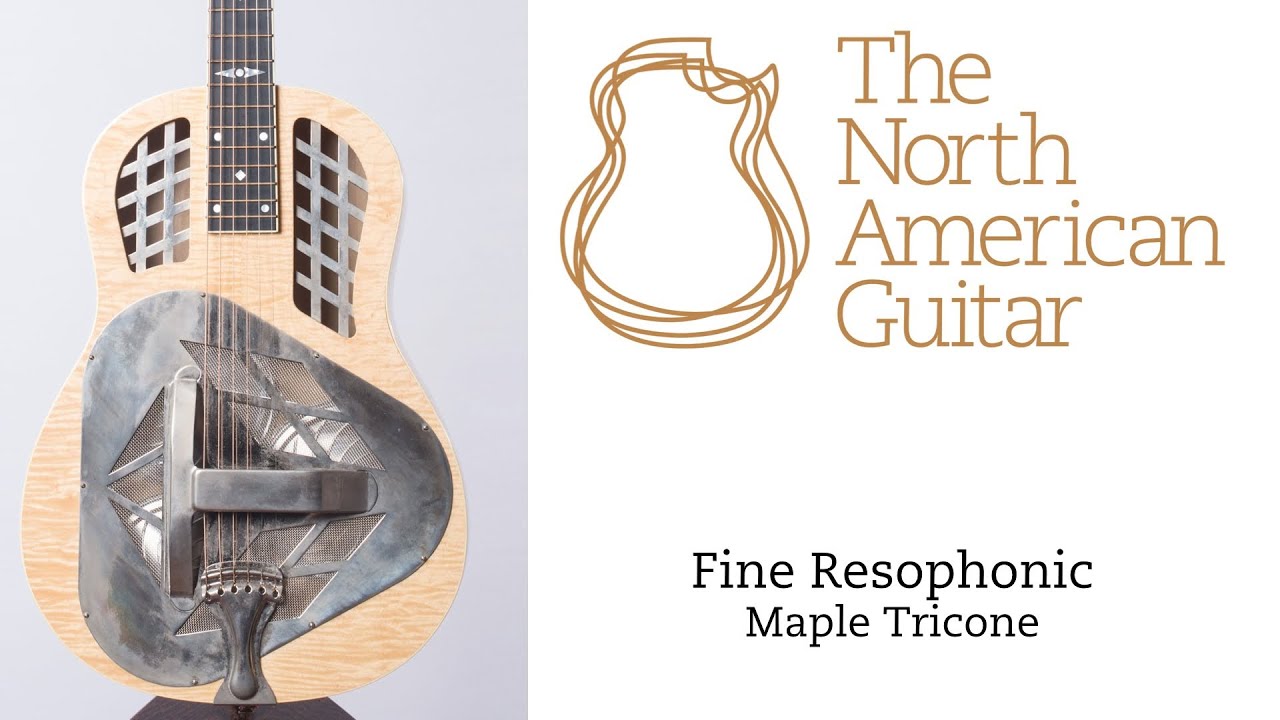 Fine Resophonic Maple Tricone - Played by Michael Messer SOLD by The North American Guitar UK