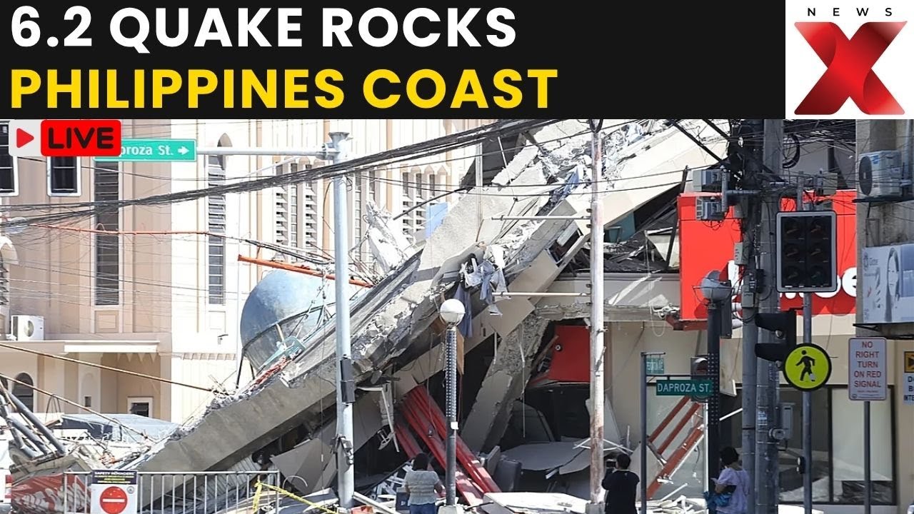 Philippines Earthquake LIVE: 6.2 Magnitude Quake Strikes Off Southern Philippines