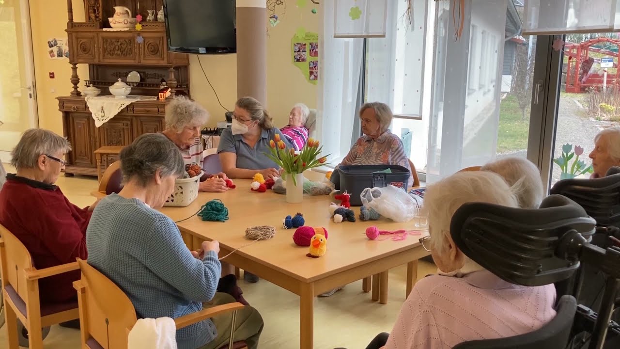 Rundgang durch Altenhilfezentrum St. Remigius in Freisen Saarland.