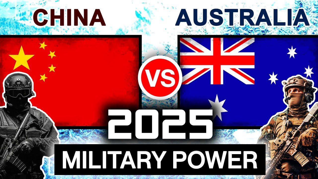 China vs Australia Military Power 2025 | Australian Military vs China Military Power 2025