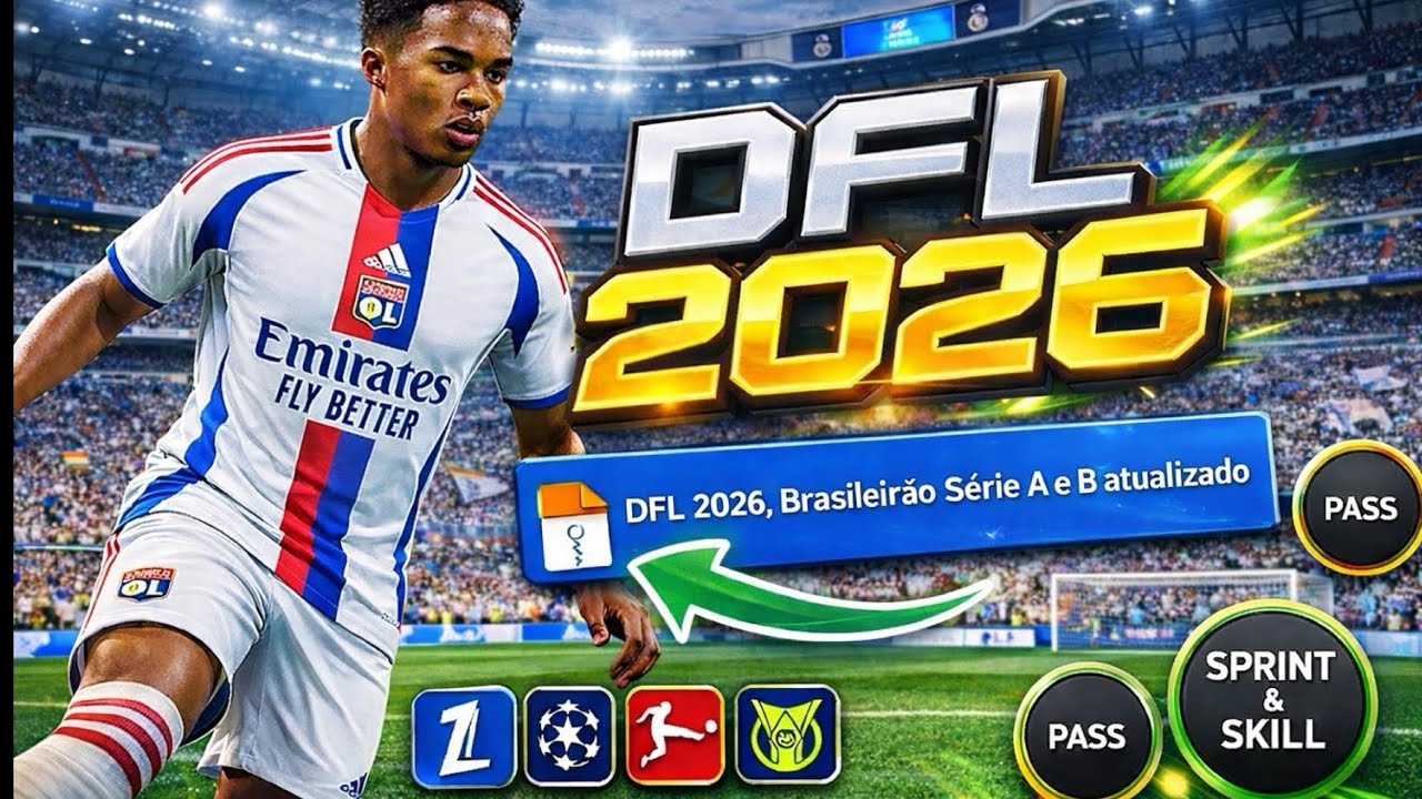 DFL 2026 MODO CARREIRA NO CELULAR OFFLINE BRASILEIR&Atilde;O COMPLETO 
