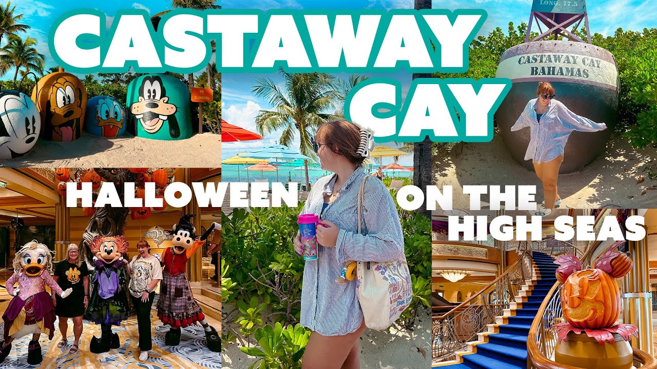 Видеоблог о круизах Disney: Кастауэй-Кей и Хэллоуин в открытом море | Disney Dream 2025