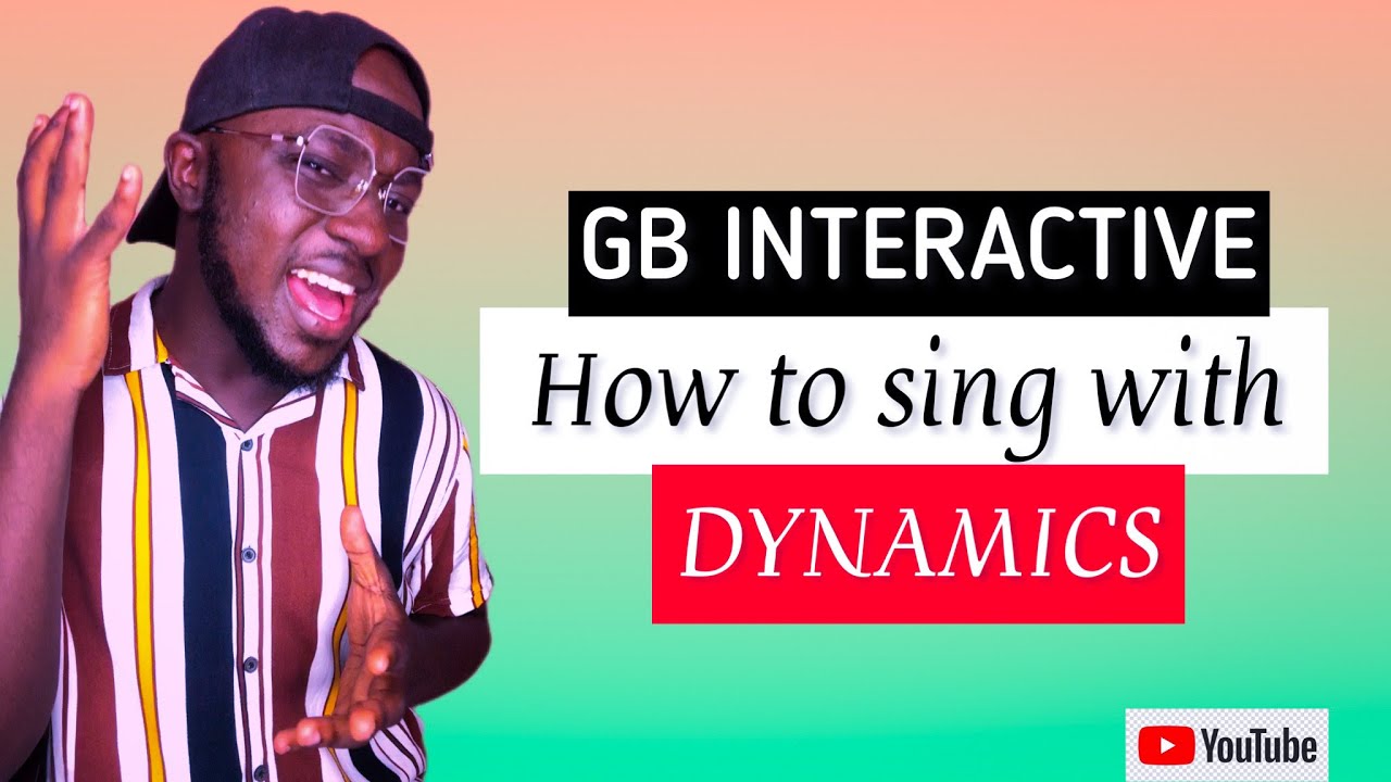 VOCAL TIPS SERIES - HOW TO SING WITH DYNAMICS