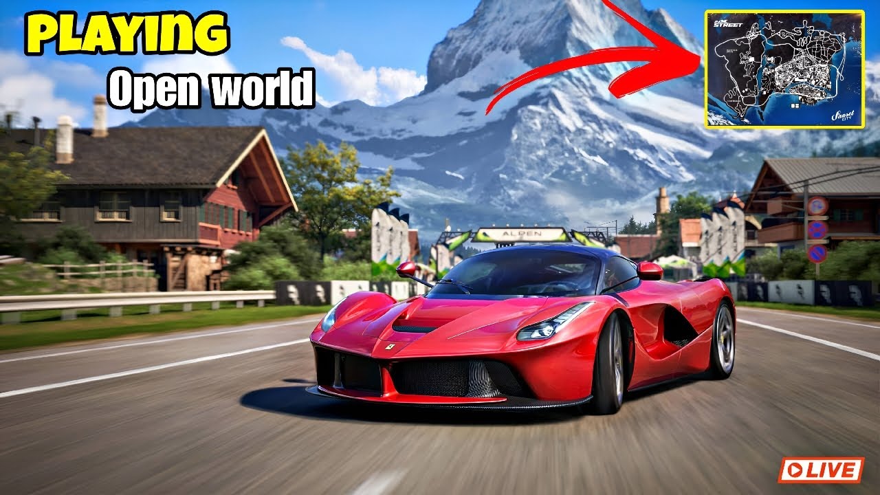 Playing Open World CAR Racing Game Live ...Road 700 Subscriber.....#openworld #carracinggame