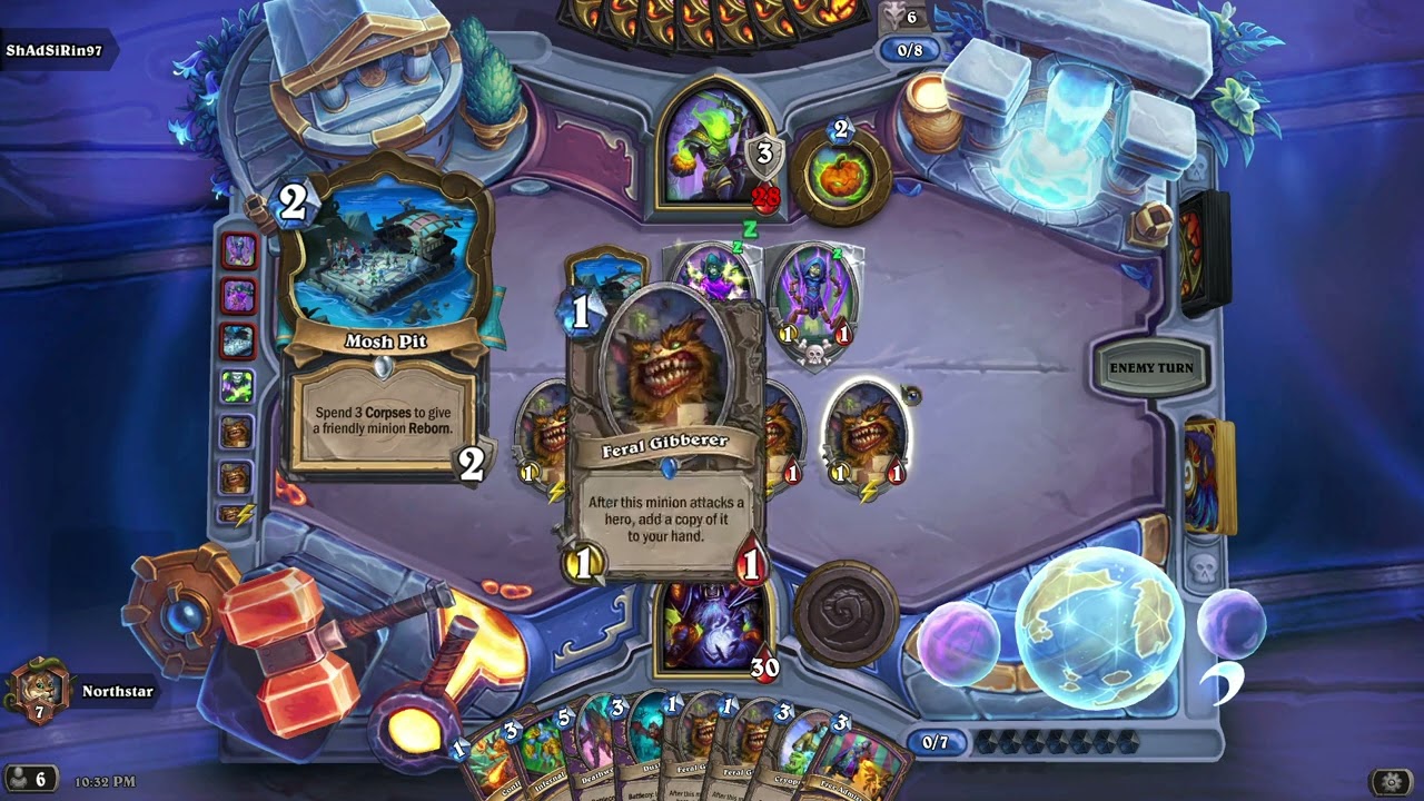 Odd Warlock Deck Revisions- Northstar Plays: Hearthstone (Ep34, Series 1)