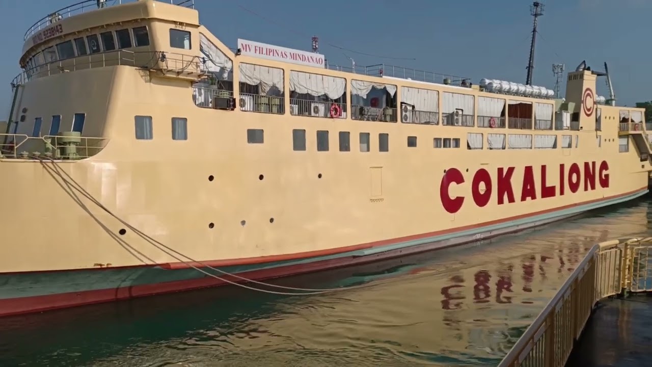 COKALIONG || Filipinas Mindanao Docked At Cebu Port Pier 1
