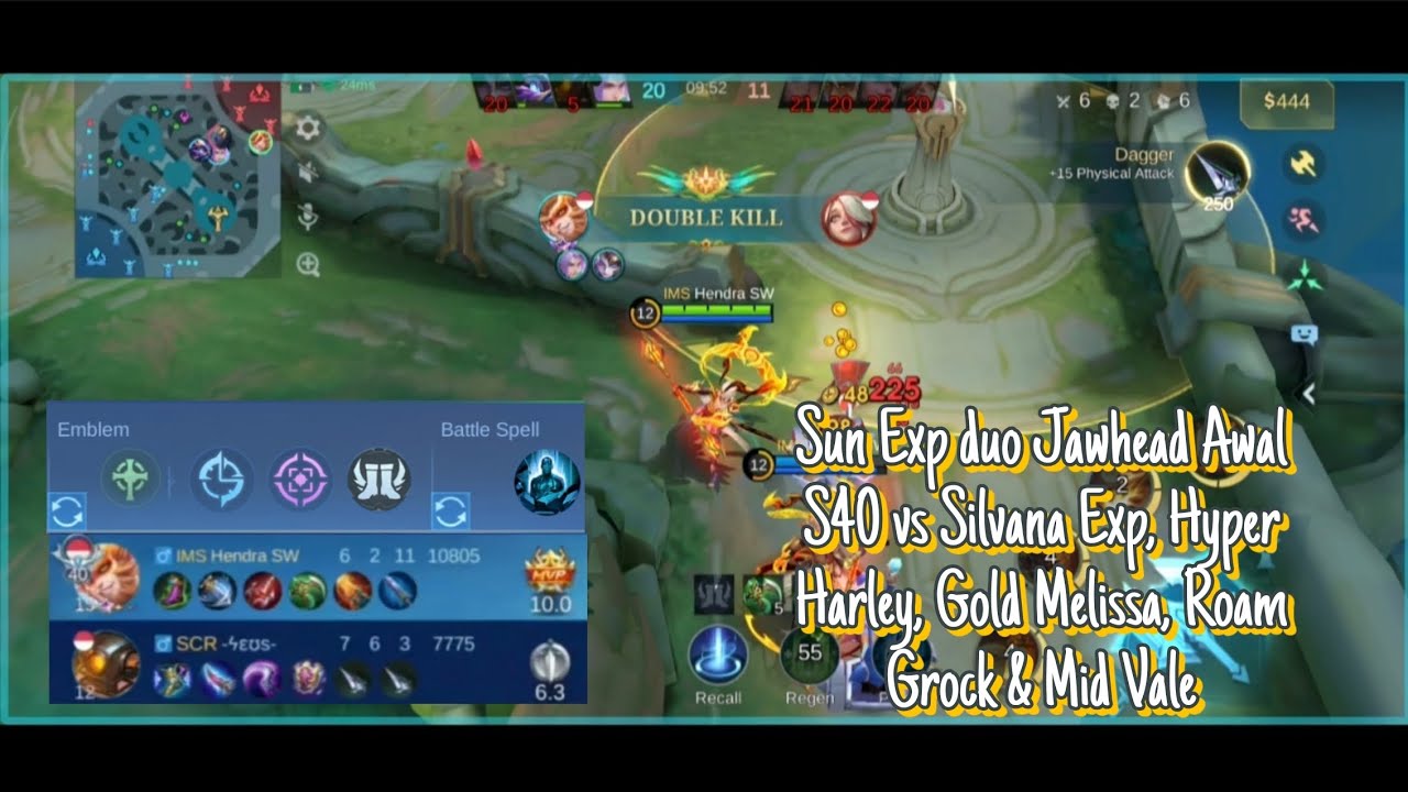 Sun Exp Duo Jawhead New S40 Vs Silvana Exp, Hyper Harley, Gold Melissa, Roam Grock & Mid Vale