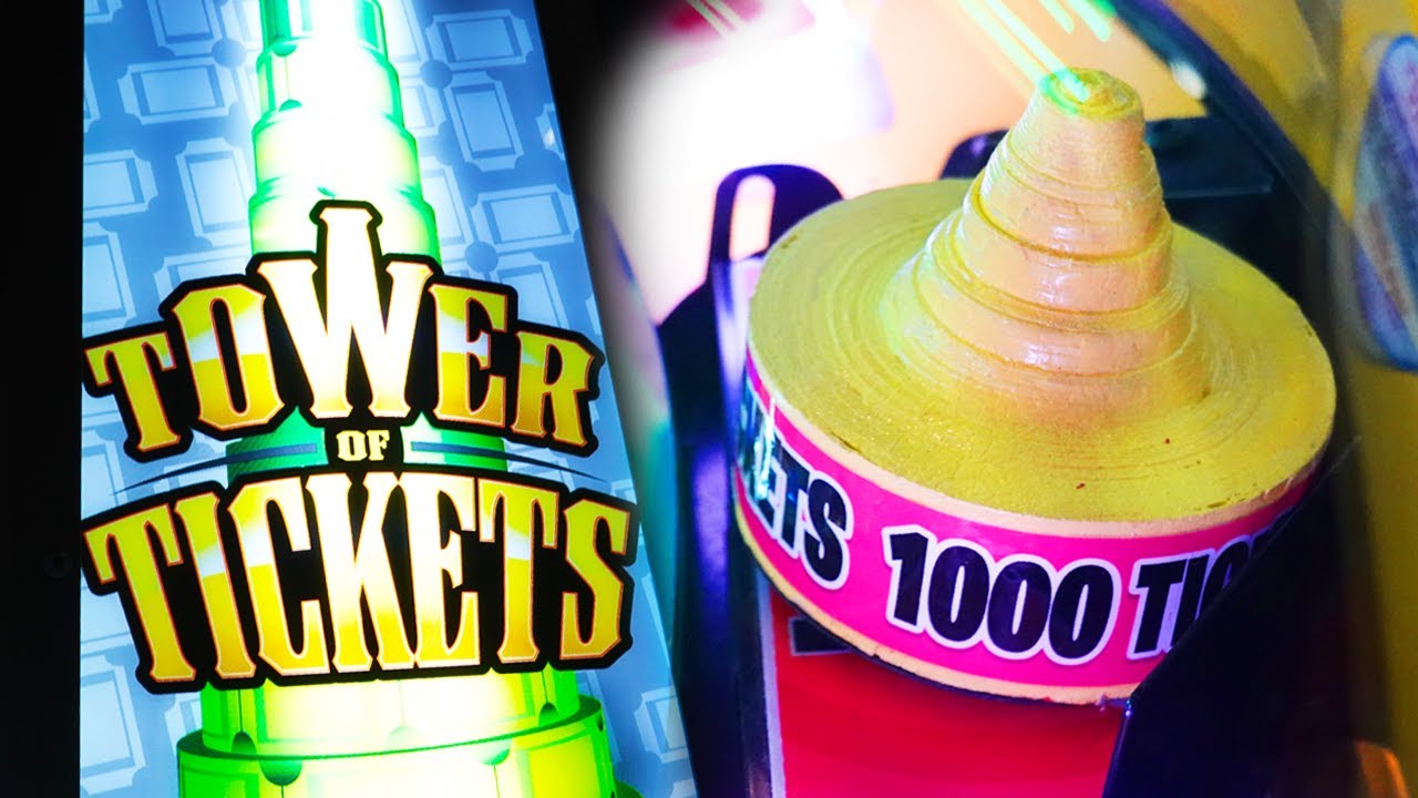 How Many Arcade Jackpots Can I Win at Tower of Tickets?