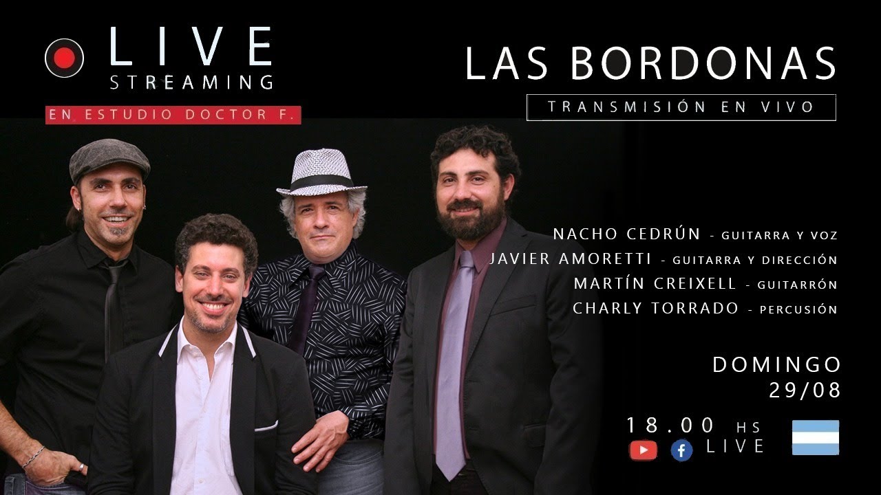 Las Bordonas en vivo en Estudios Doctor F