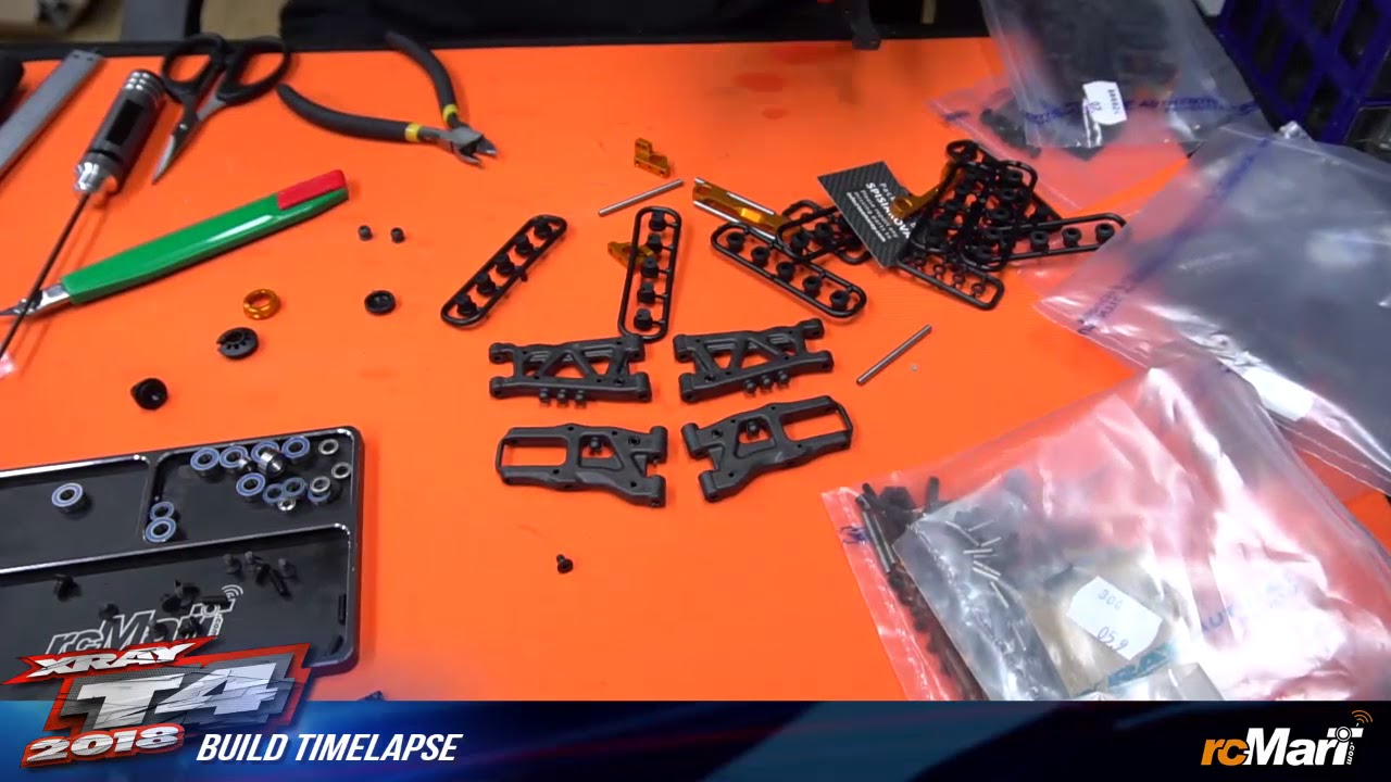 Xray T4 2018 Build Timelapse