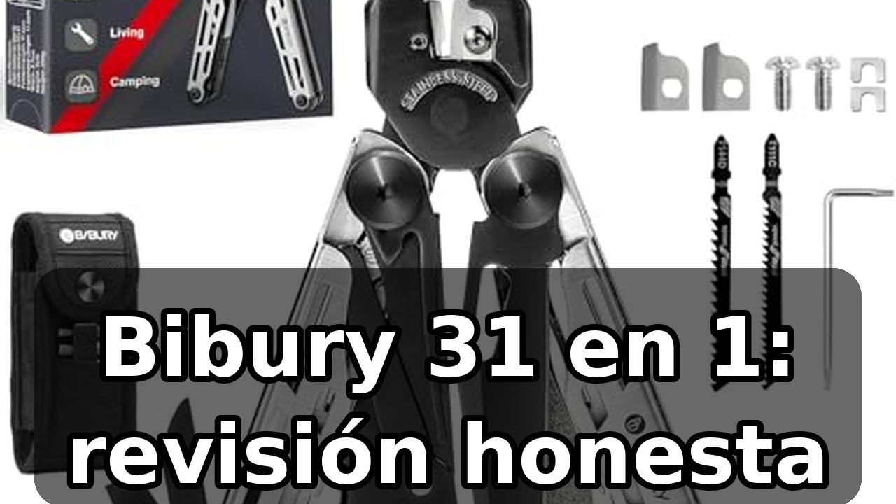 Análisis honesto de la Bibury BLT-PRO-B: 31 herramientas útiles para camping