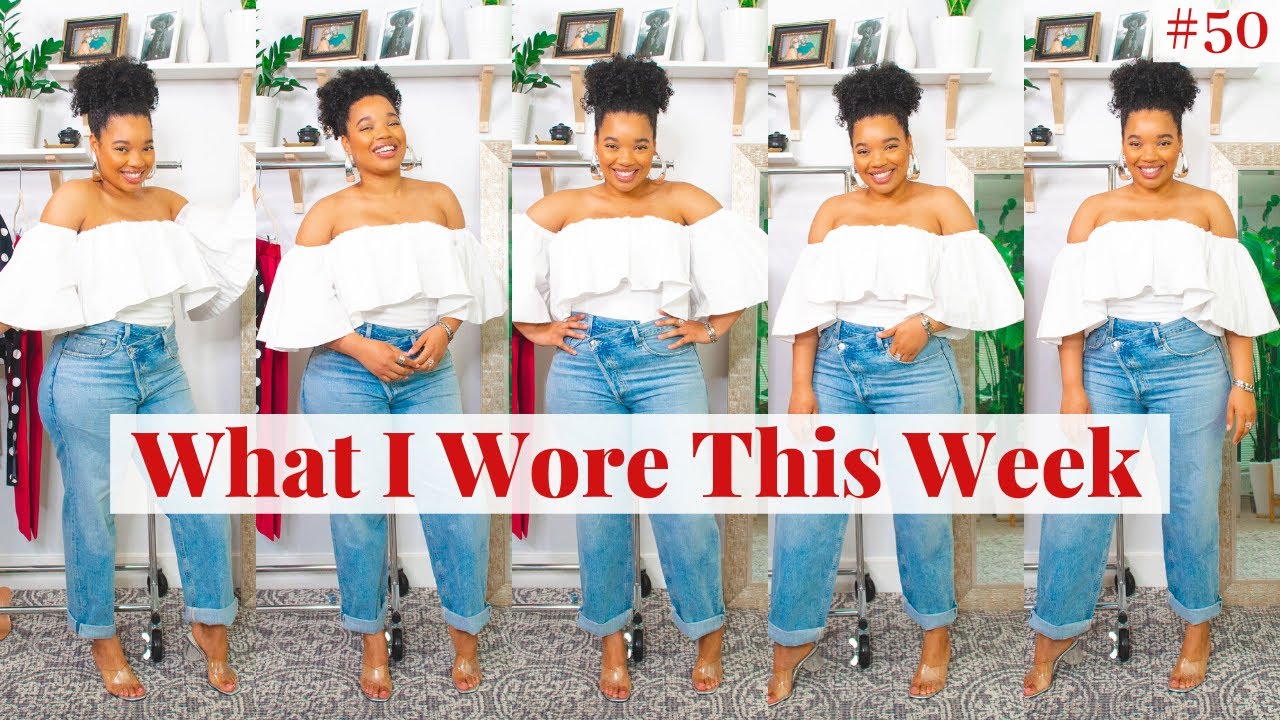 What I Wore This Week #50 | When Outside Opens Back Up | Zara, Nordstrom, Agolde, Revolve