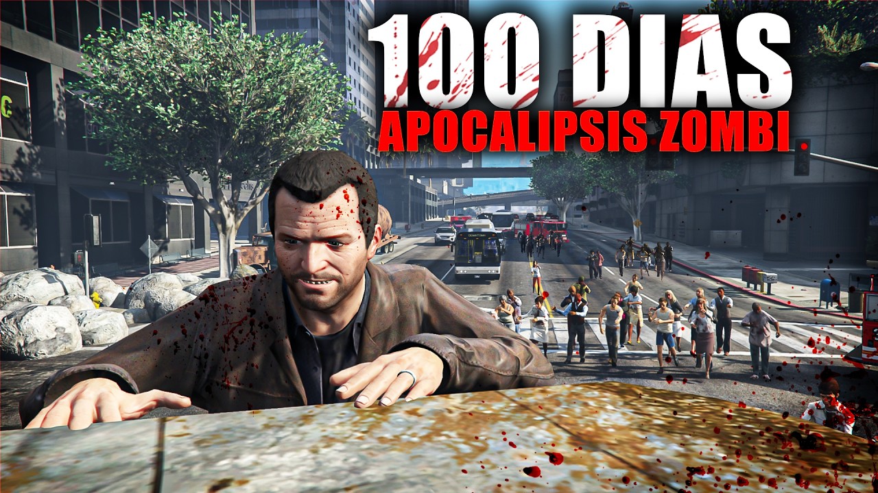 Sobreviví 100 DÍAS en un Apocalipsis Zombie... GTA 5 (Mod)