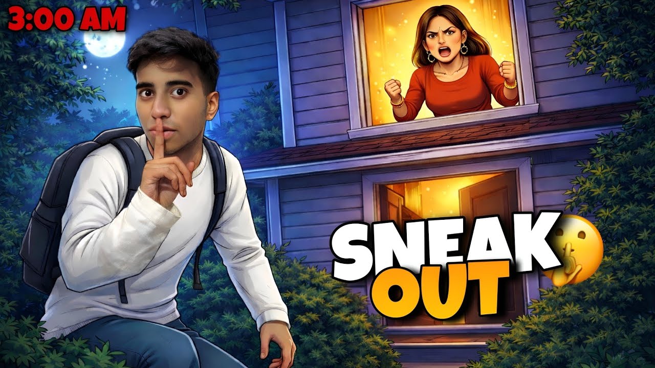 Sneaking Out at 3 AM Went Wrong 😨
