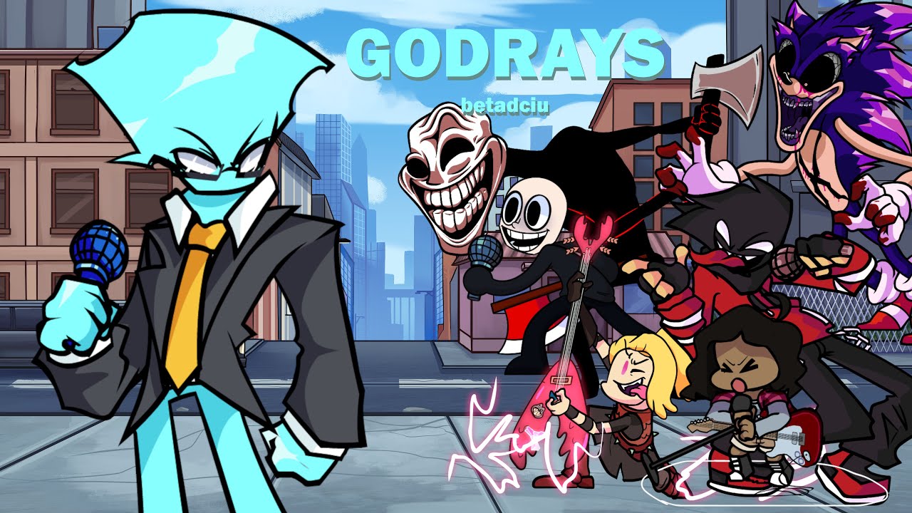 Godrays, but every turn a different character is used (Godrays BETADCIU)
