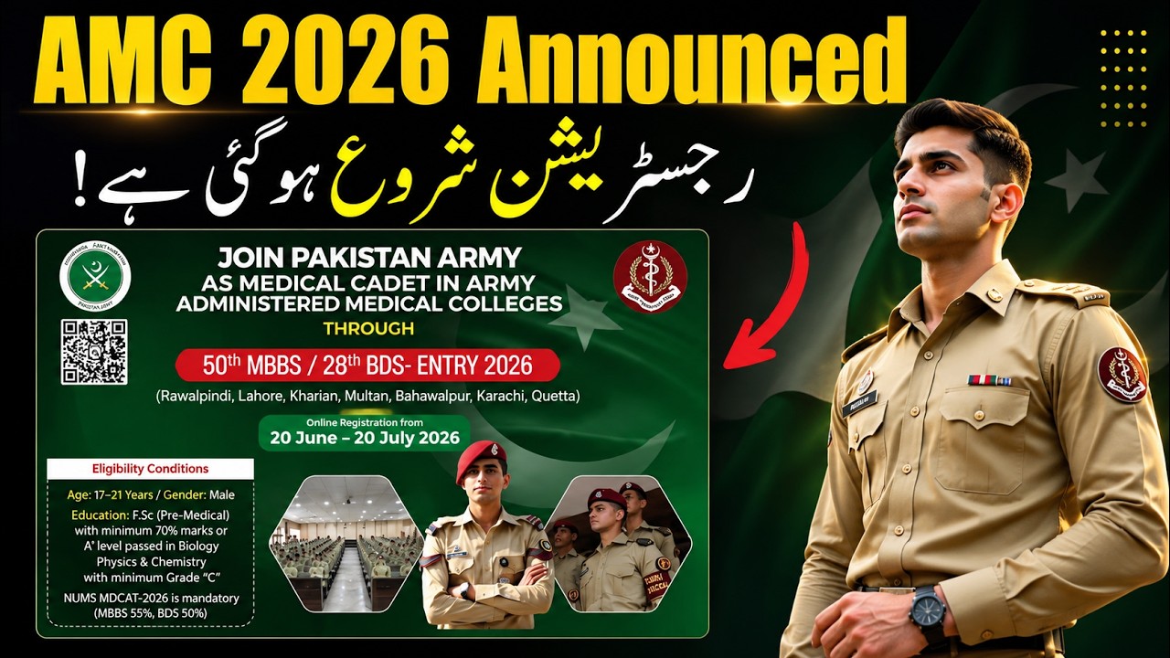 AMC 2026 Registration Announed  |AMC 2026 Apply Step by Step |AMC Initial Test Preparation