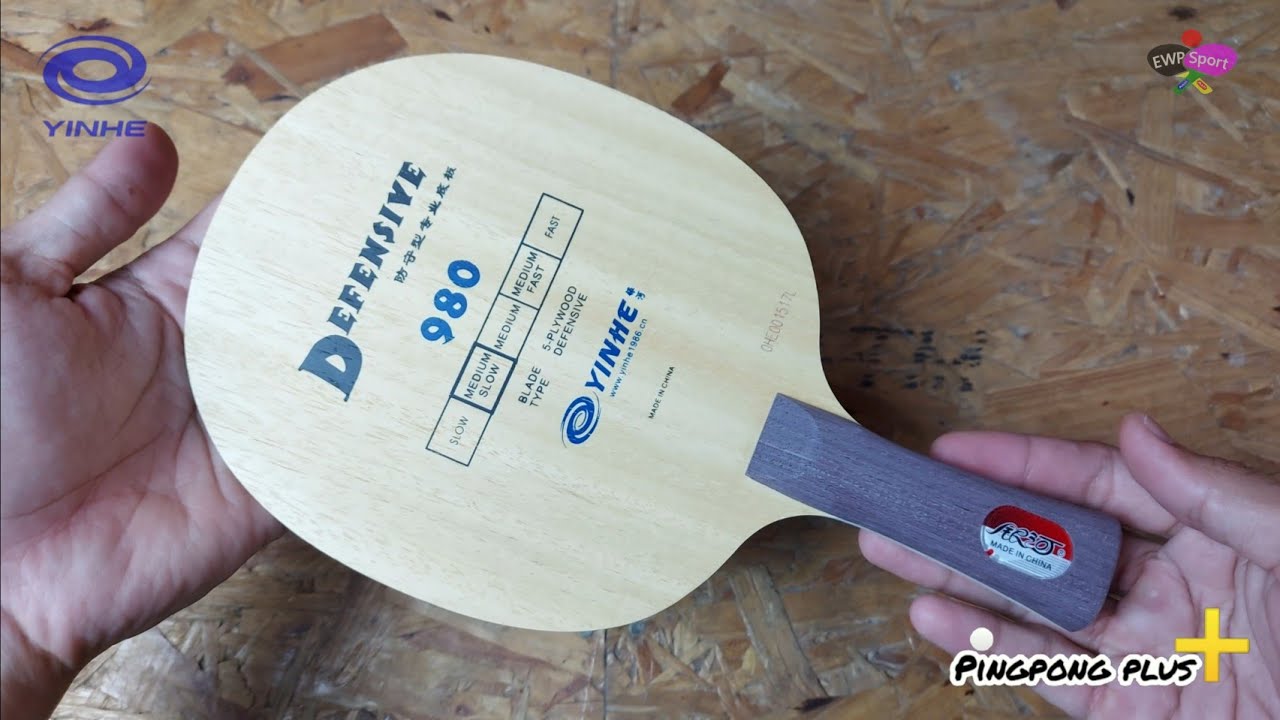 Yinhe 980 DEFENSIVE blade | for Modern Defensive player | table tennis blade | test and review