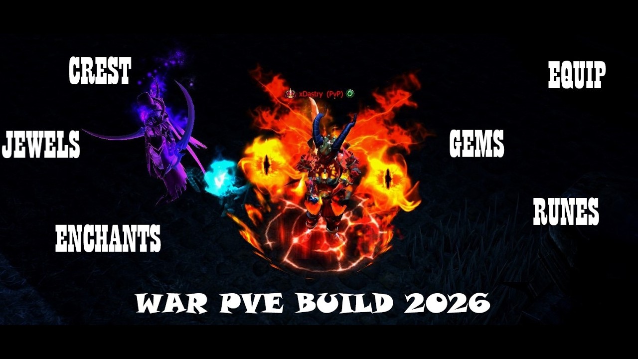 Drakensang online - BEST WAR BUILD WHAT YOU WANT FOR PVE 🔥