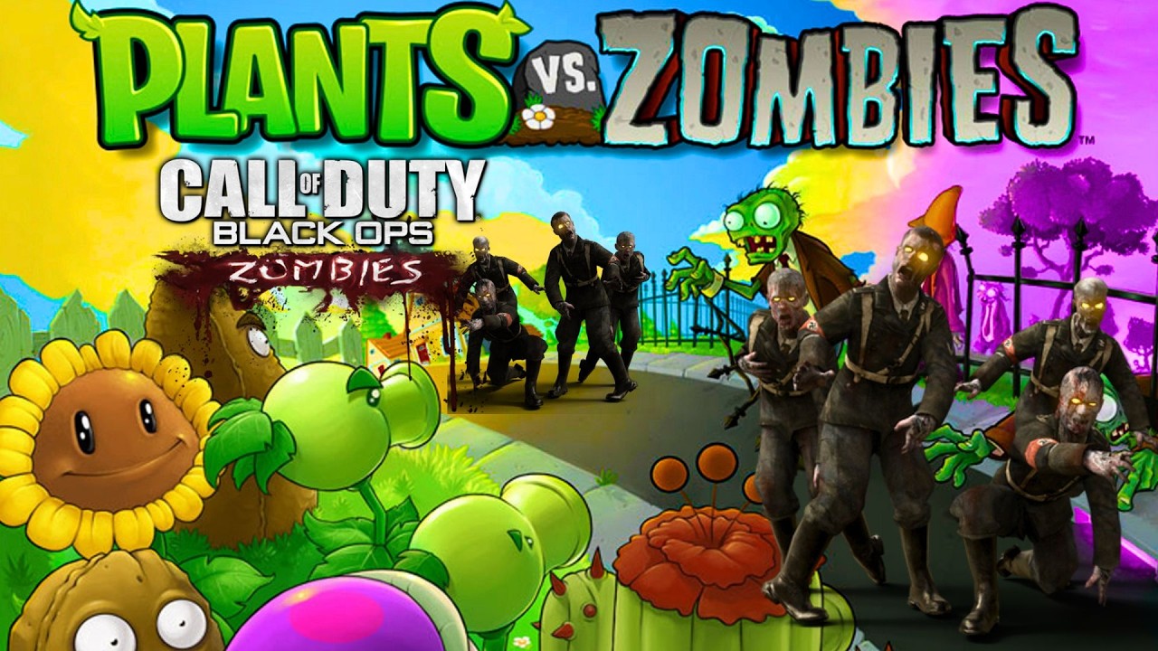 Plants vs Zombies Meets Cause & Effect CHAOS | Call of Duty Black Ops 3 Zombies