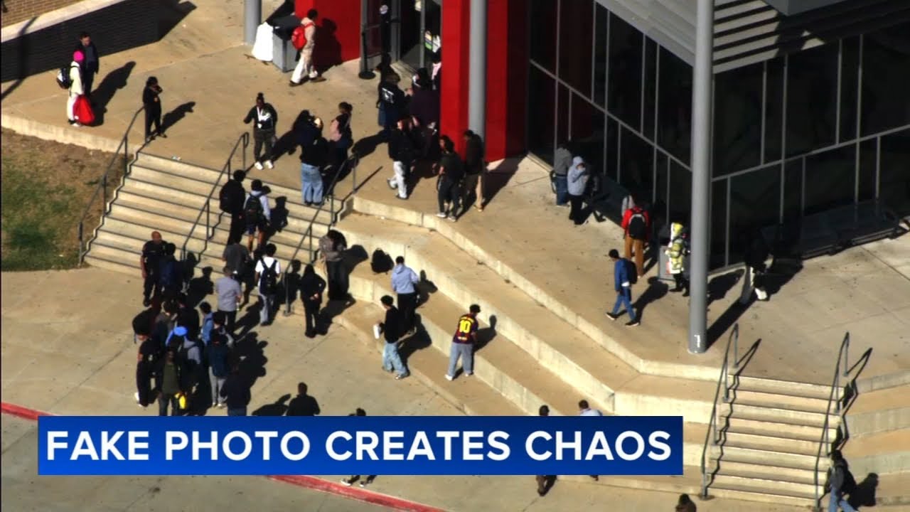 AI-generated photo of fake fire at Bellaire High School, prompts evacuation and panic: police